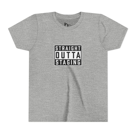 "Straight Outta Staging" BMX Kids Tee