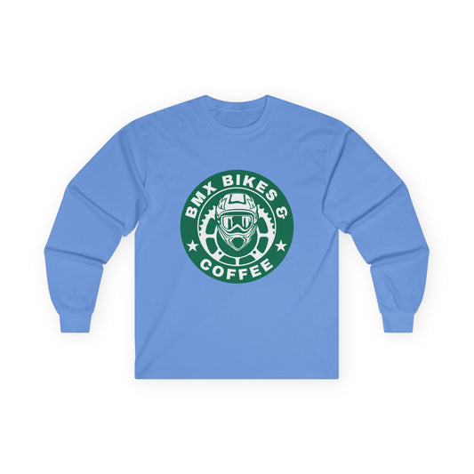 BMX Bikes & Coffee Long Sleeve Tee