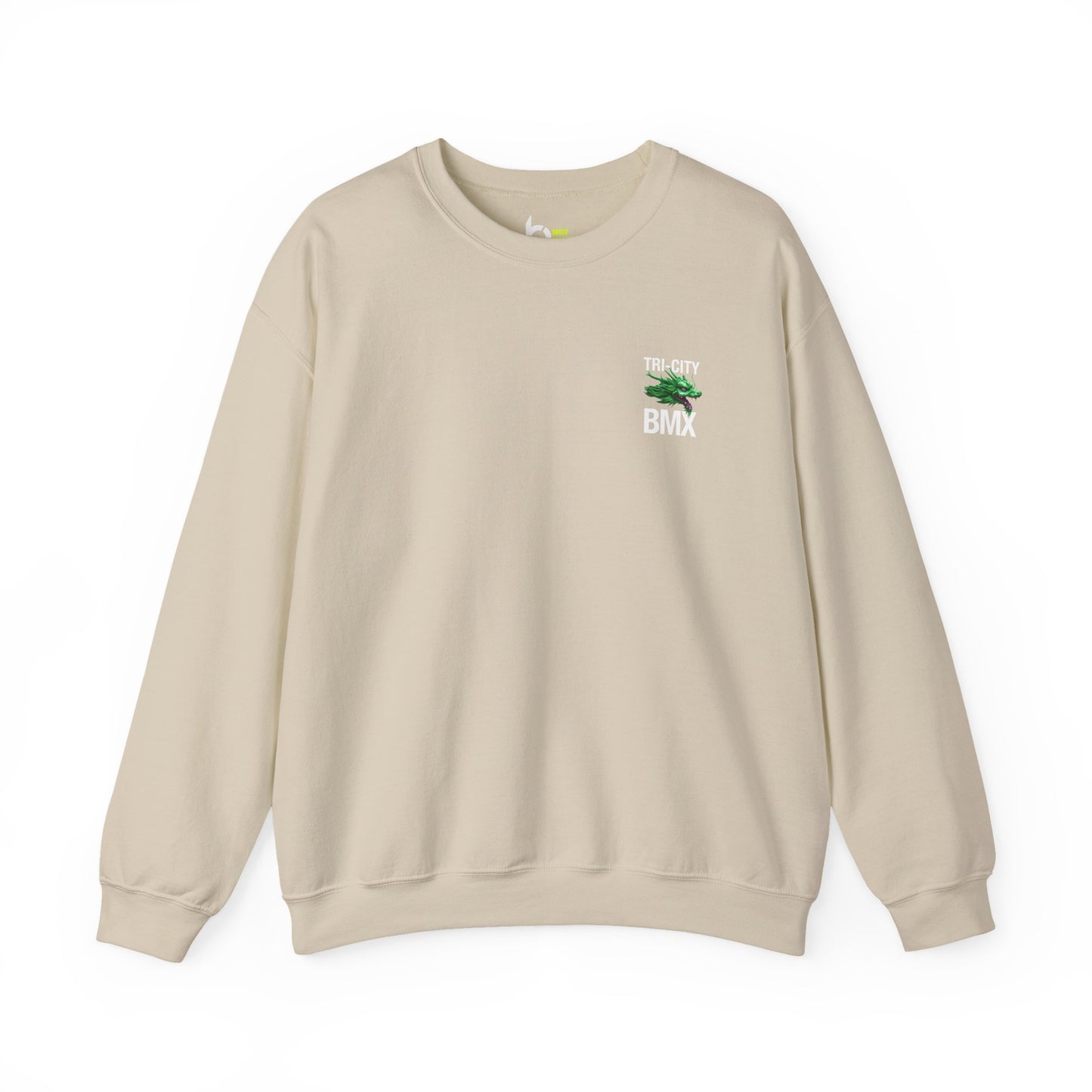 Tri-City BMX Dragon Wheel Crewneck Sweatshirt