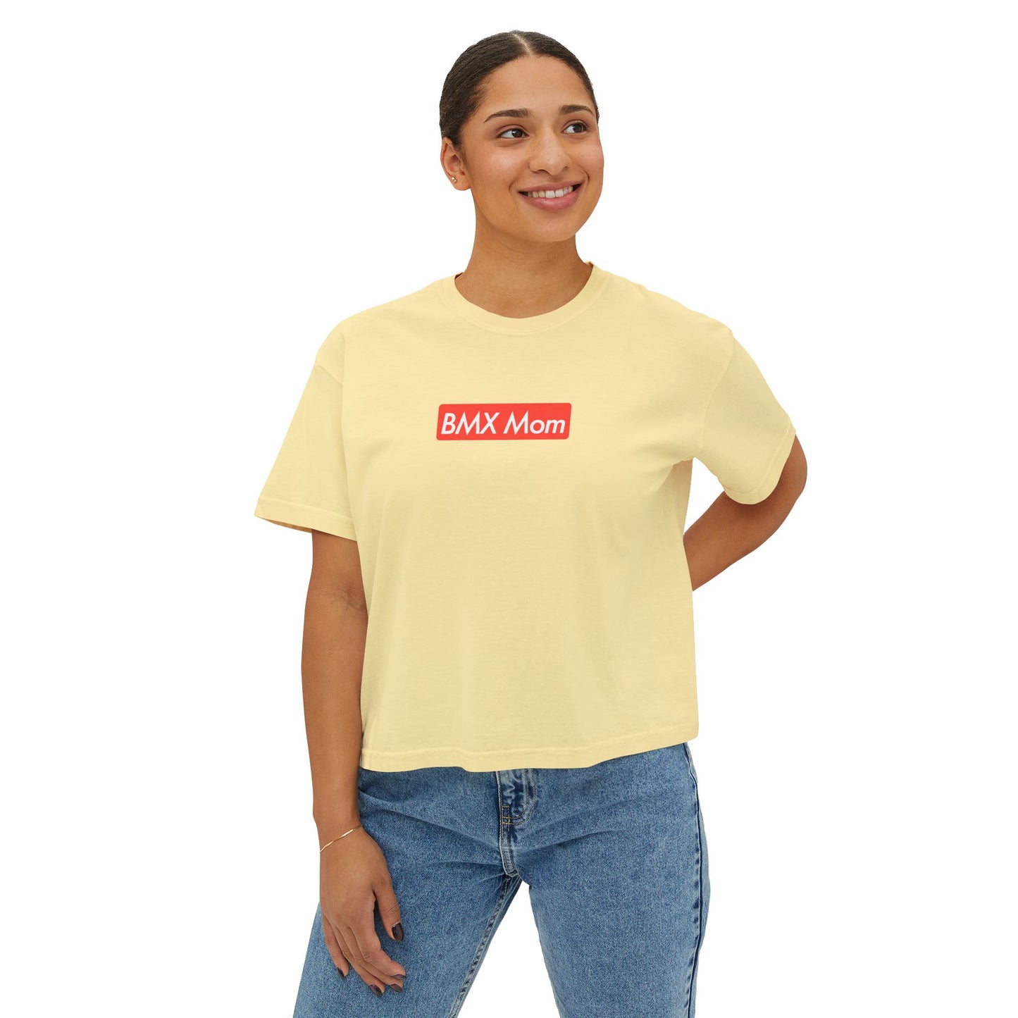 Supremely Cool "BMX Mom" Boxy Tee