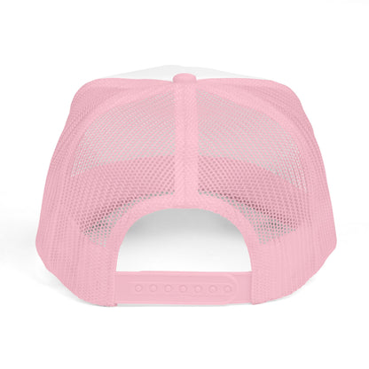 Checkered BMX Dad Foam Trucker Hat