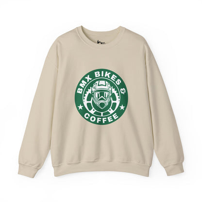 BMX Bikes & Coffee Crewneck Sweatshirt