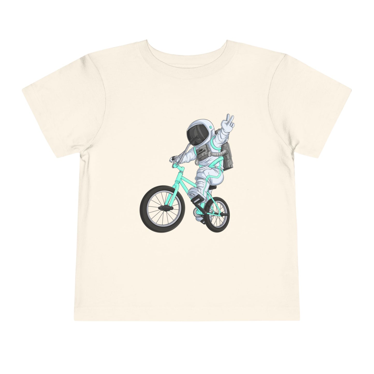 Outer Space BMX Toddler Tee - Tiffany Graphic