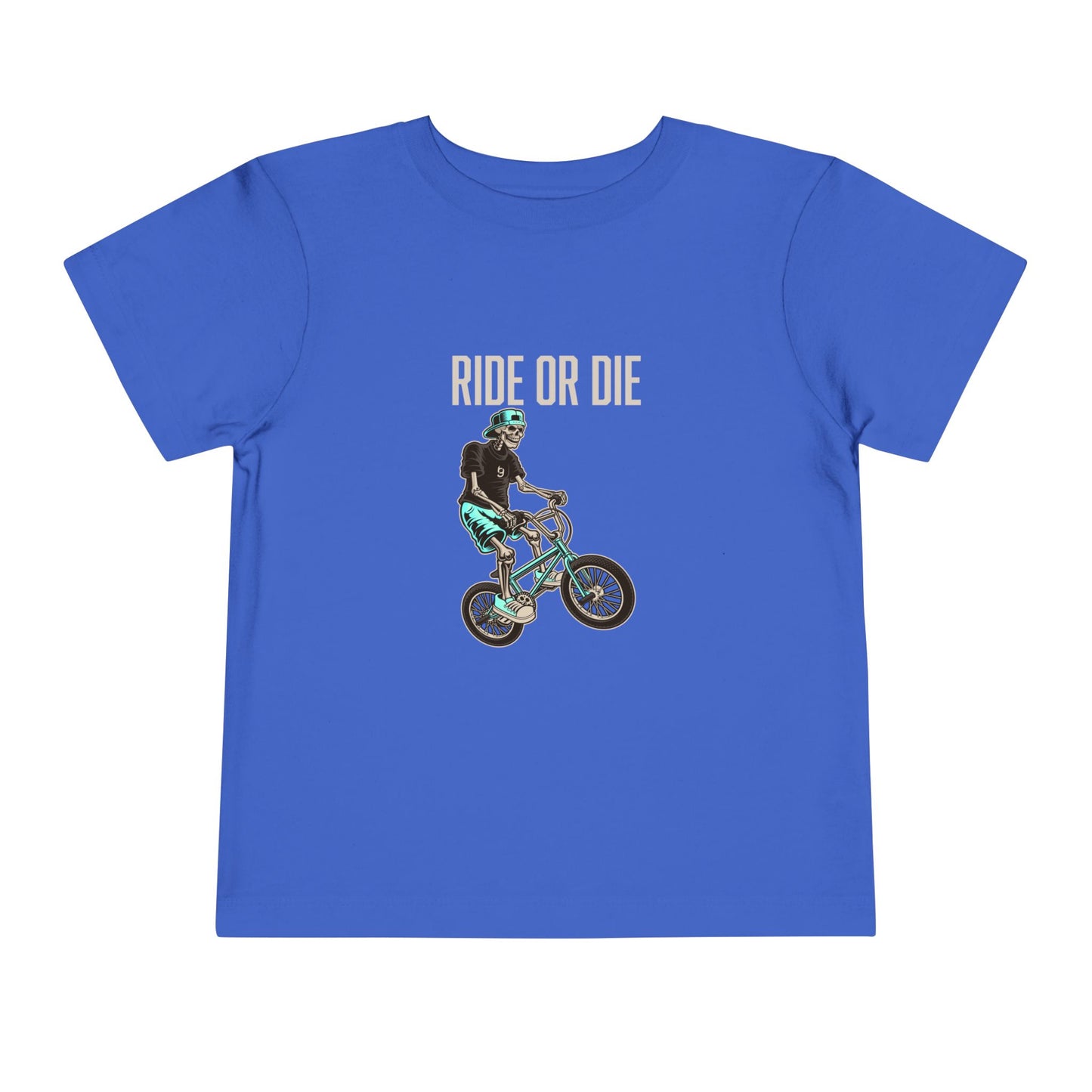 "Ride or Die" Toddler Tee - Tiffany Graphic