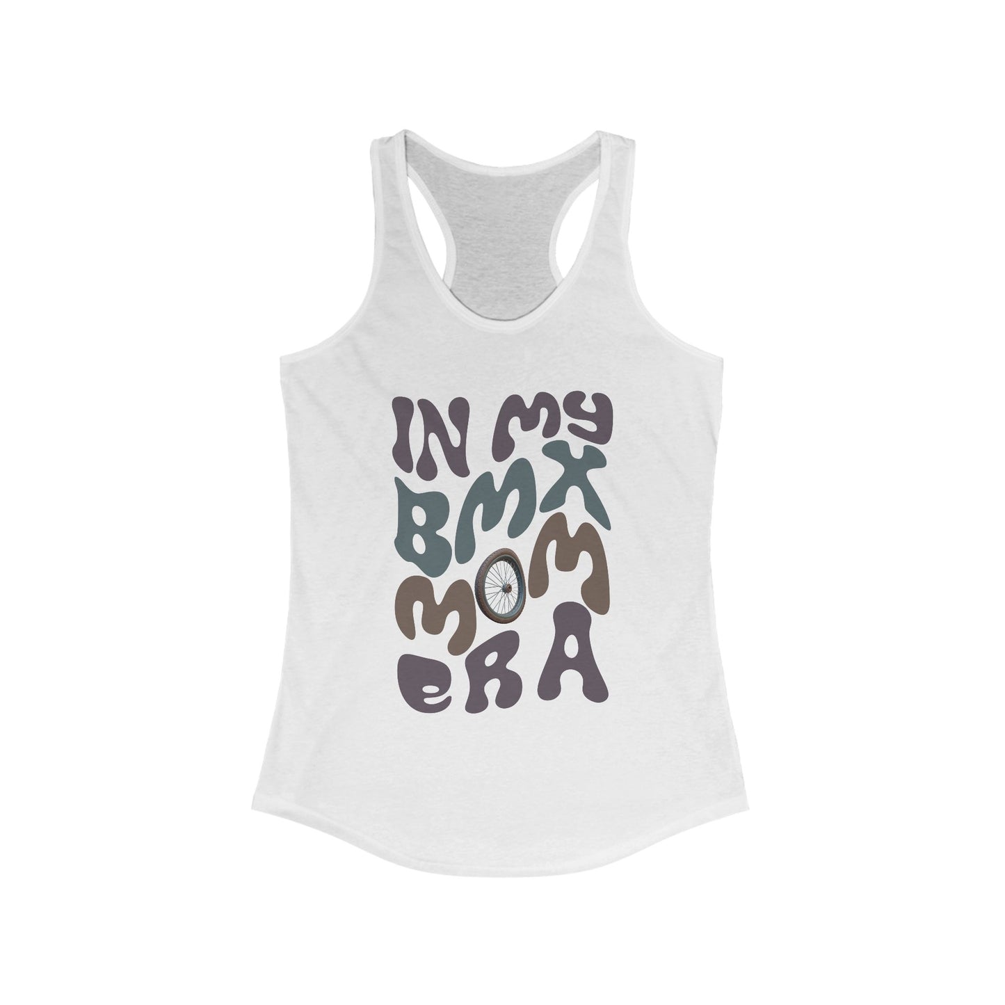 In My BMX Mom Era- Racerback Tank