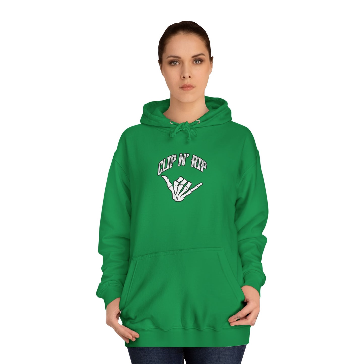 "Clip N Rip" College Hoodie