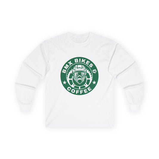 BMX Bikes & Coffee Long Sleeve Tee