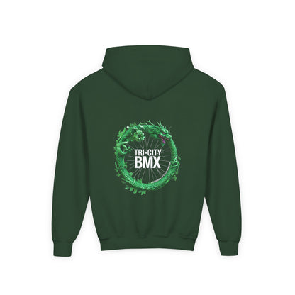 Kids Tri-City BMX Dragon Wheel Hoodie