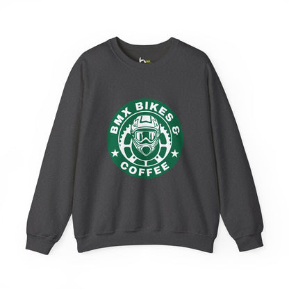 BMX Bikes & Coffee Crewneck Sweatshirt