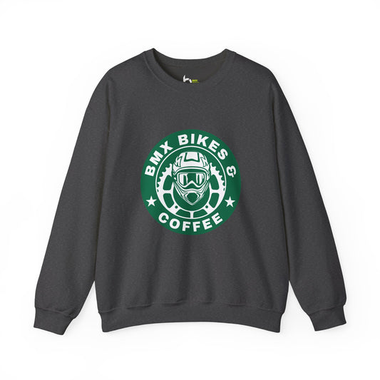 BMX Bikes & Coffee Crewneck Sweatshirt