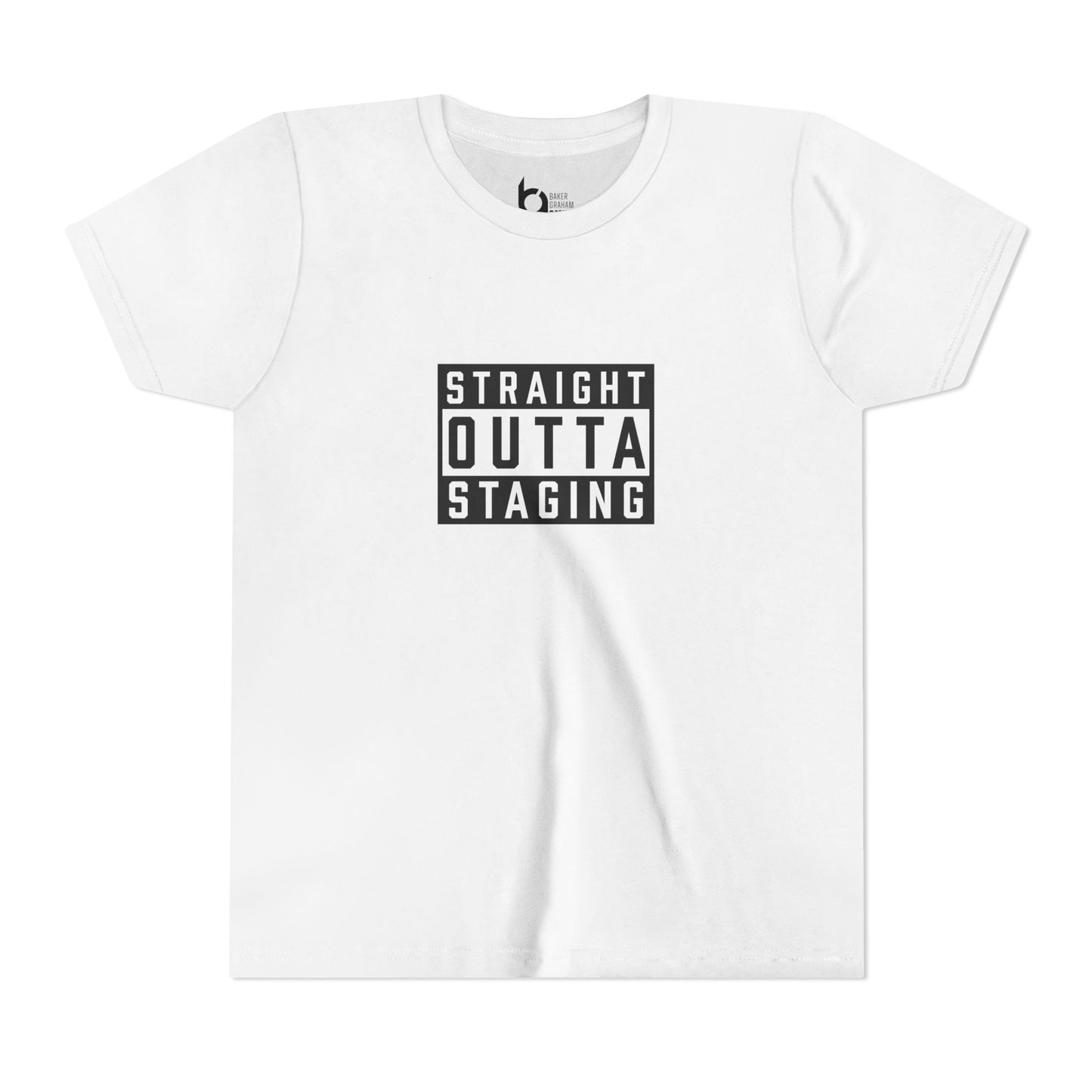 "Straight Outta Staging" BMX Kids Tee