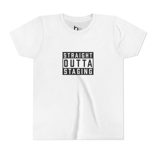 "Straight Outta Staging" BMX Kids Tee