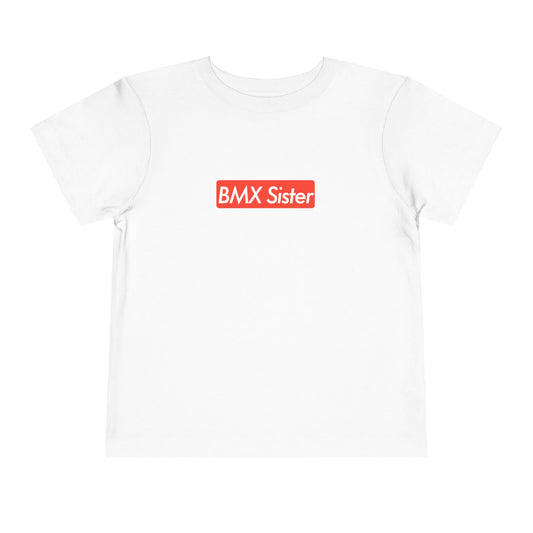 Supremely Cool "BMX Sister" Toddler Tee