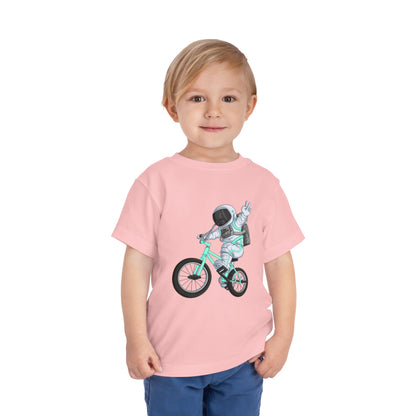 Outer Space BMX Toddler Tee - Tiffany Graphic