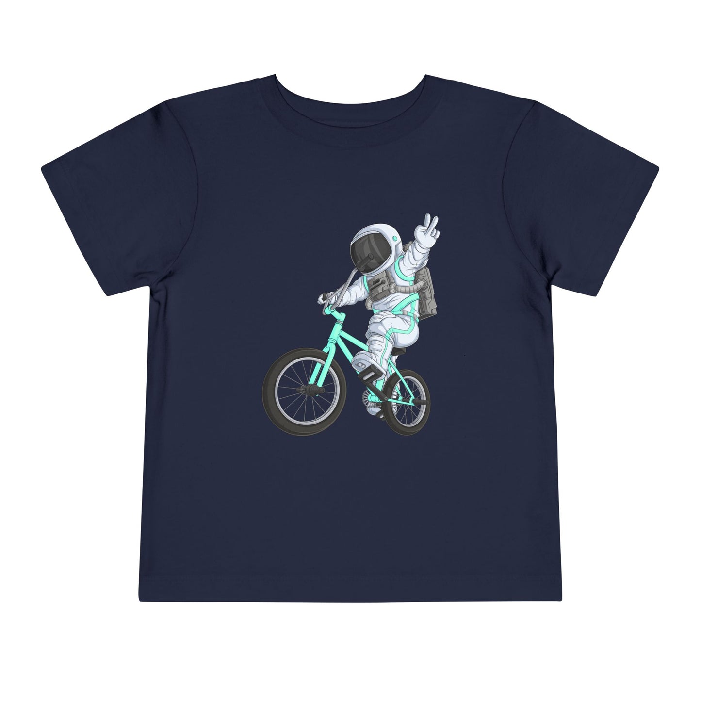 Outer Space BMX Toddler Tee - Tiffany Graphic