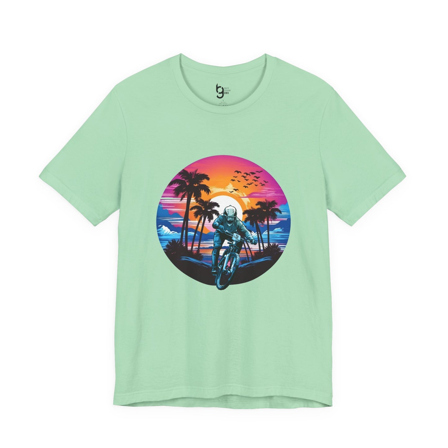 Beach Sunset BMX Tee