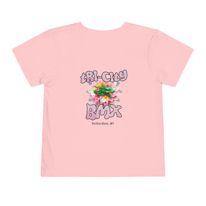 Toddler Tee — 'Tri-City Baby' Floral Graphic Kids Shirt