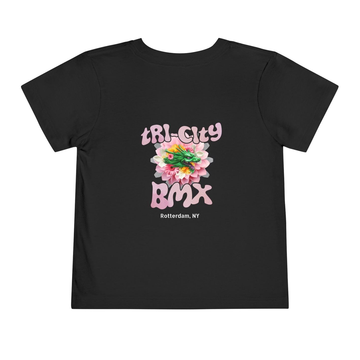Toddler Tee — 'Tri-City Baby' Floral Graphic Kids Shirt