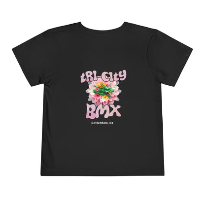 Toddler Tee — 'Tri-City Baby' Floral Graphic Kids Shirt