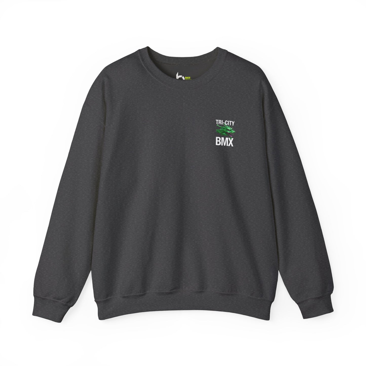 Tri-City BMX Dragon Wheel Crewneck Sweatshirt