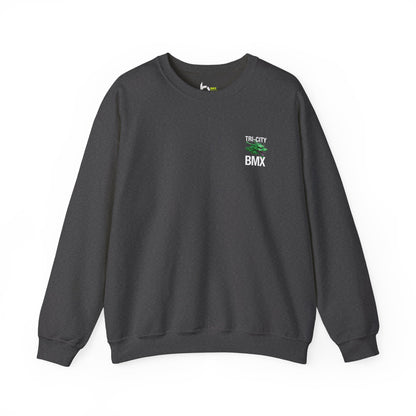 Tri-City BMX Dragon Wheel Crewneck Sweatshirt