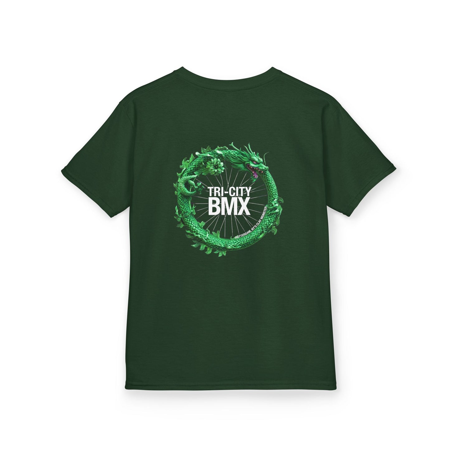 Kid's Tri-City BMX Dragon Wheel Tee