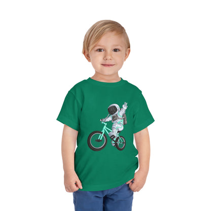 Outer Space BMX Toddler Tee - Tiffany Graphic