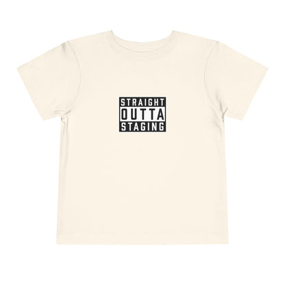 "Straight Outta Staging" BMX Toddler Tee