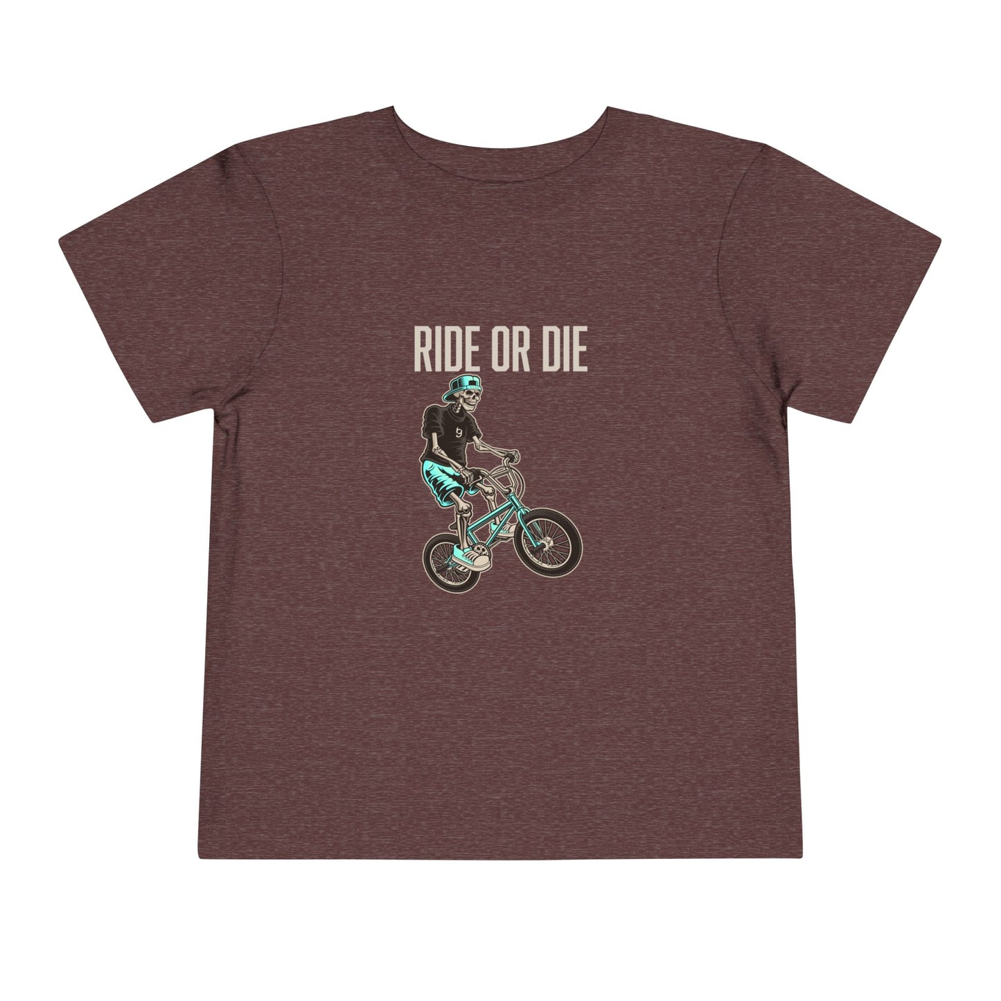 "Ride or Die" Toddler Tee - Tiffany Graphic