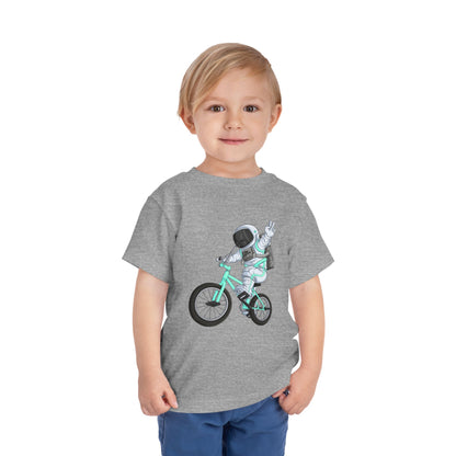 Outer Space BMX Toddler Tee - Tiffany Graphic